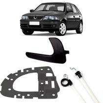 Kit Cabo Acionamento Suporte E Gatilho Maçaneta Preta Dianteira Direita Gol G3 Kit Cabo Acionamento Suporte E Gatilho Maçaneta Preta Dianteira Direita Gol G3