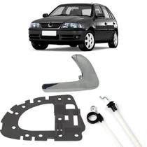 Kit Cabo Acionamento Suporte E Maçaneta Metal Cromada Dianteira Direita Gol G3 Kit Cabo Acionamento Suporte E Maçaneta Metal Cromada Dianteira Direita Gol G3