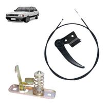 Kit Cabo Alavanca Fecho Superior Capô Gol quadrado 80 a 87