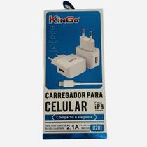 Kit Cabo Carregador Iphone 2.1 Kingo U201
