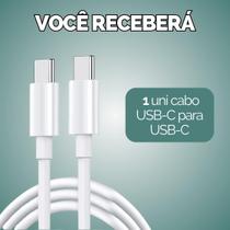 Kit Cabo Carregador Turbo 1 Metro Usb Fonte Usb-C - Escolha Seu Kit Kit Cabo Carregador Turbo 1 Metro Usb Fonte Usb-C - Escolha Seu Kit