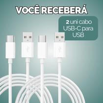 Kit Cabo Carregador Turbo 1 Metro Usb Fonte Usb-C - Escolha Seu Kit Kit Cabo Carregador Turbo 1 Metro Usb Fonte Usb-C - Escolha Seu Kit