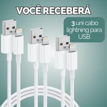 Kit Cabo Carregador Turbo 1 Metro Usb Fonte Usb-C - Escolha Seu Kit