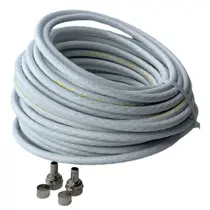 Kit Cabo Coaxial 15 Mts Rg59 P/antena E Conectores Kit Cabo Coaxial 15 Mts Rg59 P/antena E Conectores