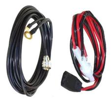 Kit Cabo Coaxial Maria Mole Px 5,475 Cm Cabo Dc Do Radio Px