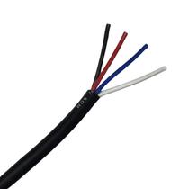 Kit Cabo Comando Pp 4 Vias Som Elétrica Flex 4 X 150Mm 6 M