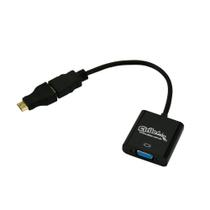 Kit Cabo Conversor Hdmi Para Vga + Adaptador Kit Cabo Conversor Hdmi Para Vga + Adaptador