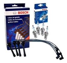 Kit Cabo de Vela + Jogo de Vela Pajero TR4 2.0 16V - Bosch