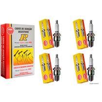 Kit Cabo E 4 Vela Ignicao - Celta 1.0 8V 2006 A 2009 - Sc-G73 / Br8Es-D / Kit01443