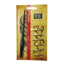 Kit Cabo E Penas Caligrafia Speedball C Style 2957