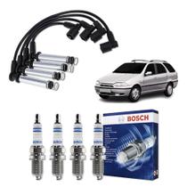 Kit Cabo E Vela de Ingnição Original Bosch Fiat Palio Weekend 1.8 MPI 8V 2003 a 2004 Kit Cabo E Vela de Ingnição Original Bosch Fiat Palio Weekend 1.8 MPI 8V 2003 a 2004