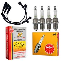 Kit Cabo e Vela Ignição Fiat Uno Palio Siena 1.0/1.3 8v Fire