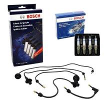 Kit Cabo E Vela Ignição Fusca/Gol/Brasilia/Kombi/Saveiro Original Bosch 9295080042/sp11 Kit Cabo E Vela Ignição Fusca/Gol/Brasilia/Kombi/Saveiro Original Bosch 9295080042/sp11