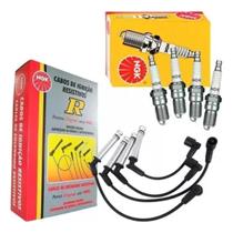 Kit Cabo E Vela Ignição Original Ngk Gm Astra Vectra Zafira 2.0 8v 2004 A 2011