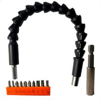 Kit Cabo Extensor Flexivel e Bits Bestfer (BFH2774)