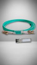 Kit Cabo Fibra Óptica 10Gbps SFP+ 1m Kit Cabo Fibra Óptica 10Gbps SFP+ 1m