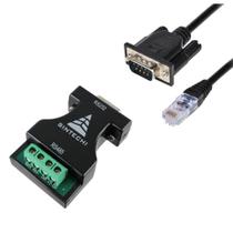 Kit Cabo Interface Lan Rj45 Conversor Rs232 X Rs485 Ptz