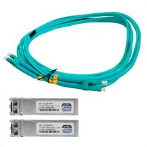 Kit Cabo Lc/lc 10g Sfp+ Para Sfp+ 5 Metros Para HP ARUBA