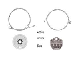 Kit Cabo Maquina Vidro Eletrico Corsa 4 Portas 2002+ TS Kit Cabo Maquina Vidro Eletrico Corsa 4 Portas 2002+ TS