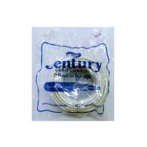 Kit Cabo Rg59 40% 15m C/2 Conectores De Crimpar Century