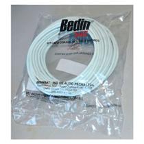 Kit Cabo Rg59 67% 15m C/2 Conectores De Crimpar C/ Anel