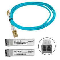 Kit Cabo SFP+ 10Gb 2m Alta Velocidade Mikrotik Huawei LC/LC