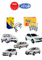 Kit cabo vela logan/sandero 1.0 8 valvulas 07/... exceto 3 cilindros