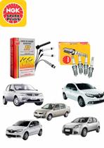 Kit cabo vela logan/sandero 1.0 8 valvulas 07/... exceto 3 cilindros Kit cabo vela logan/sandero 1.0 8 valvulas 07/... exceto 3 cilindros