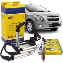 Kit Cabo + Velas Cobalt 1.8 8v de 2012 até 2016 Marelli