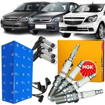 Kit Cabo + Velas Corsa Agile Classic Cobalt Prisma 1.4 Flex