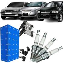 Kit Cabos + 4 Velas Astra Vectra Zafira 2.0 Flex 2004 a 2008