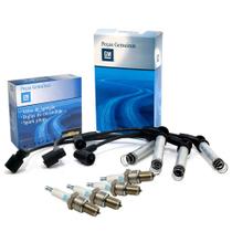 Kit Cabos Com Jogo De Velas 1.0 Flex Pecas Genuinas Gm Prisma celta corsa Kit859