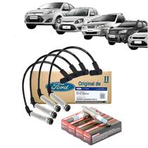 kit Cabos e Vela Original Ford Ka Fiesta Ecosport Zetec Rocam