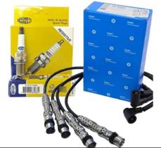 Kit Cabos E Velas De Ignição Vw Gol Fox Voyage G4 G5 1.6 8v K7RTCMM XS10554