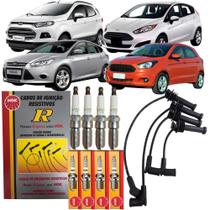 Kit Cabos e Velas Ford Motor 1.5 1.6 16v Sigma Flex Ngk Kit Cabos e Velas Ford Motor 1.5 1.6 16v Sigma Flex Ngk