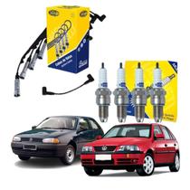Kit Cabos E Velas Gol G2 G3 1.0 8v 96 A 2004 Com Distribuidor