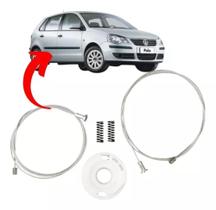 Kit Cabos Reparo Máquina Vidro Traseiro Polo 2003 Até 2016 Kit Cabos Reparo Máquina Vidro Traseiro Polo 2003 Até 2016