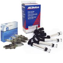Kit Cabos Velas De Ignicao 1.0 Flex Acdelco Onix prisma Kit1360 Kit Cabos Velas De Ignicao 1.0 Flex Acdelco Onix prisma Kit1360