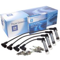 Kit Cabos Velas De Ignicao 1.4 Econoflex Pecas Prisma agile celta meriva montana corsa