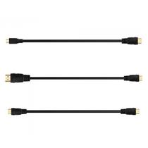 Kit Cabos Zhiyun Mini HDMI para HDMI / Mini HDMI / Micro HDMI