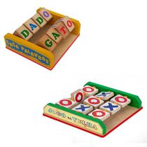 Jogo Ludo Brinquedo Educativo e Pedagógico em MDF - Tralalá 4 Kids