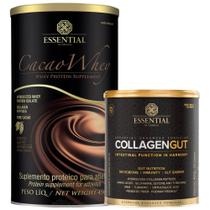 Kit Cacao Whey Protein 450g + Collagen Gut 400g - Essential