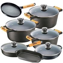 Kit Caçarola,frigideira,parmegiana,assadeira Panela Mineira Kit Caçarola,frigideira,parmegiana,assadeira Panela Mineira