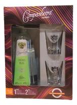 Kit Cachaça Companheira Prata 670ml