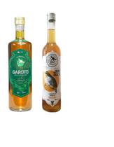 Kit Cachaça De Jambu Meu Garoto Tradicional 700ml + Cachaça De Jambu com Bacuri 500ml