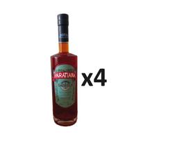 Kit Cachaça Gabriela Cravo e Canela Paratiana 700ml 4unid