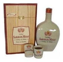 Kit Cachaça Sabor De Minas Porcelana Oval 670ml