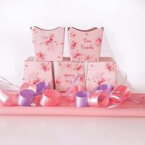 Kit Cachepot Decorado + Sujinho/Seda + Fita - Fiorella - Pote 11 Kit Cachepot Decorado + Sujinho/Seda + Fita - Fiorella - Pote 11