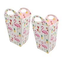 Kit Cachepot Medio Lets Flamingo Festa Tropical Frutas 30un Kit Cachepot Medio Lets Flamingo Festa Tropical Frutas 30un