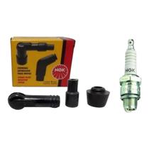 Kit Cachimbo(ld05fp) + Vela(b8hs) Ngk Mobilete Bikelete Wmx Kit Cachimbo(ld05fp) + Vela(b8hs) Ngk Mobilete Bikelete Wmx